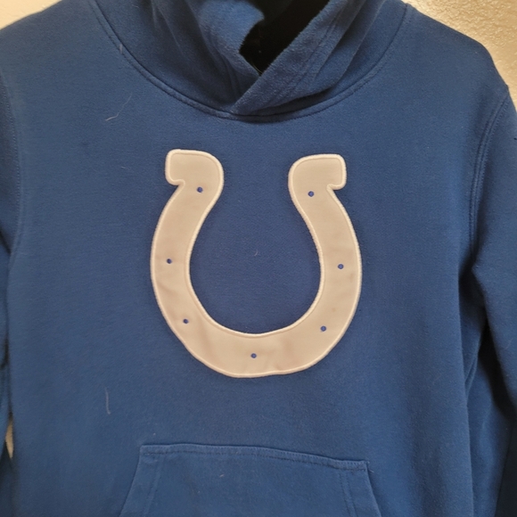 NFL Apparel Blue Colts Pullover Hoodie - Picture 4 of 6